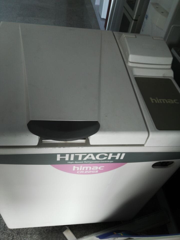 日立高速冷凍離心機故障檢修三例